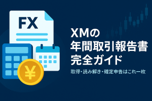 XMの年間取引報告書の活用法｜FX初心者でもわかる正しい取得と税務対策ガイド