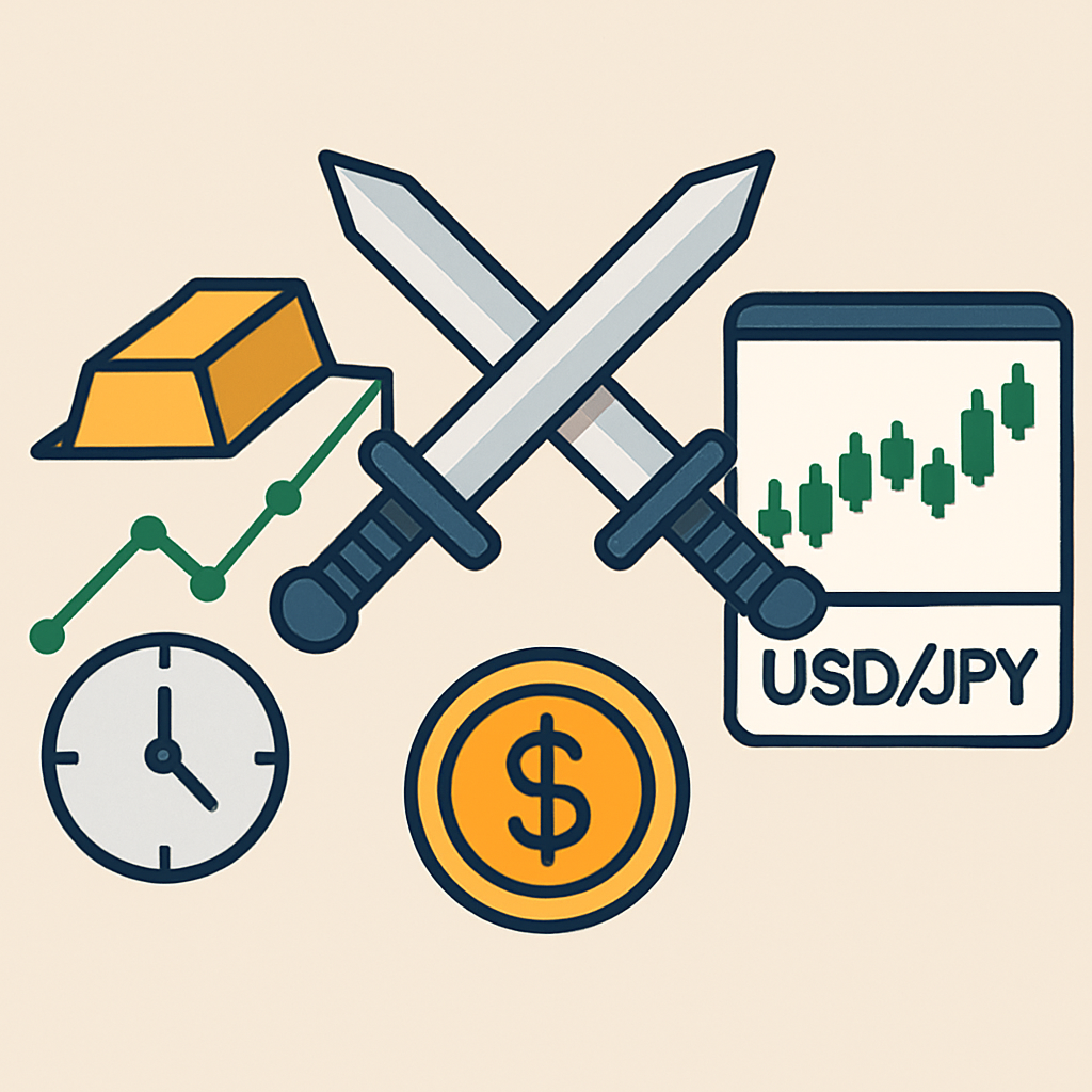 楽天FX×XMTrading二刀流の最適解｜ゴールドとドル円を使い分ける時間帯・コスト・リスク管理戦略2026